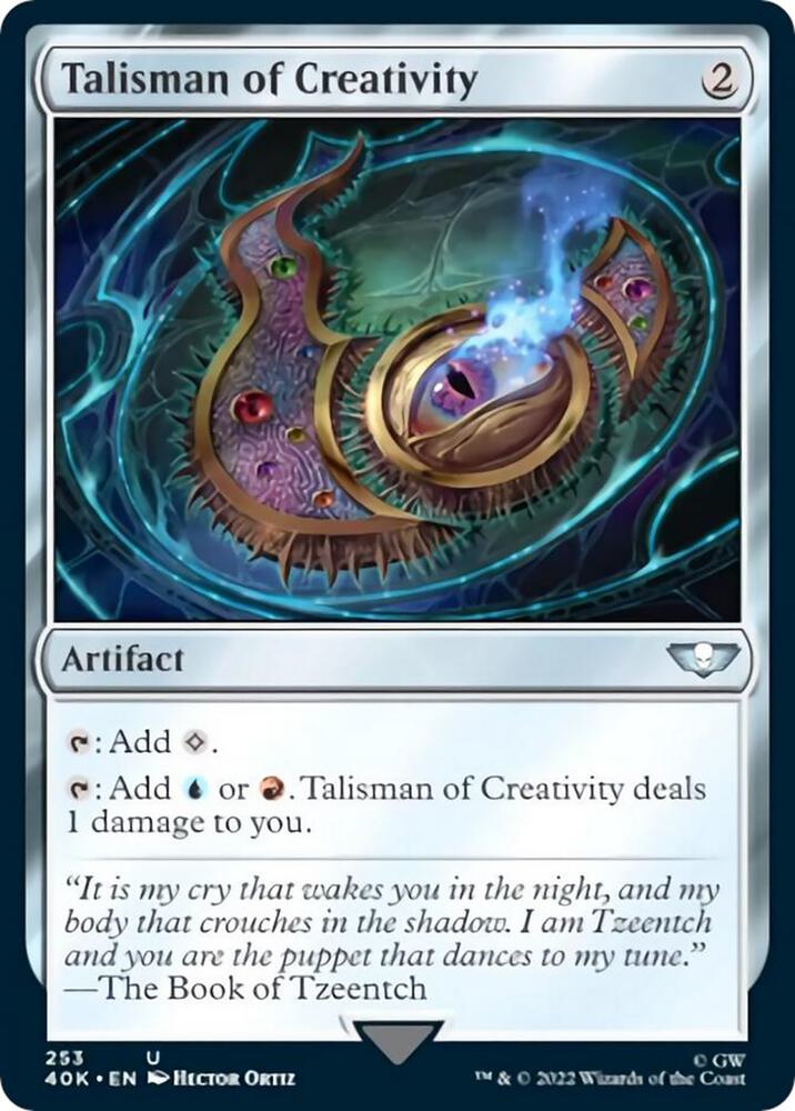 Talisman of Creativity (253) [Warhammer 40,000 Commander]