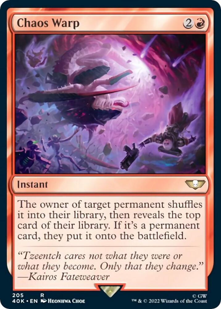 Chaos Warp (205) [Warhammer 40,000 Commander]