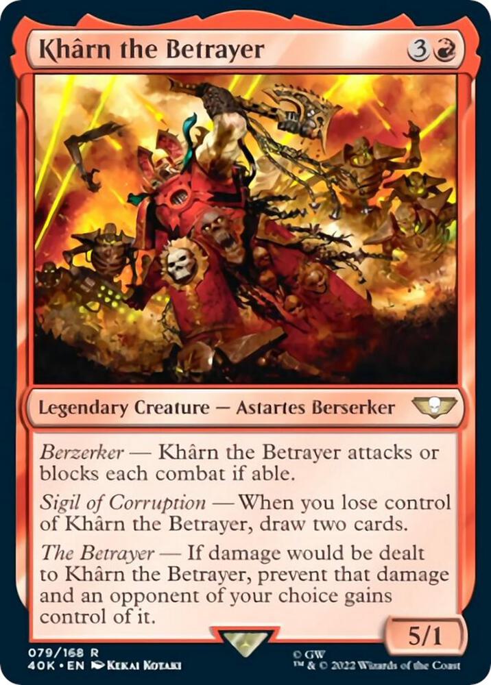 Kharn the Betrayer (79) [Warhammer 40,000 Commander]
