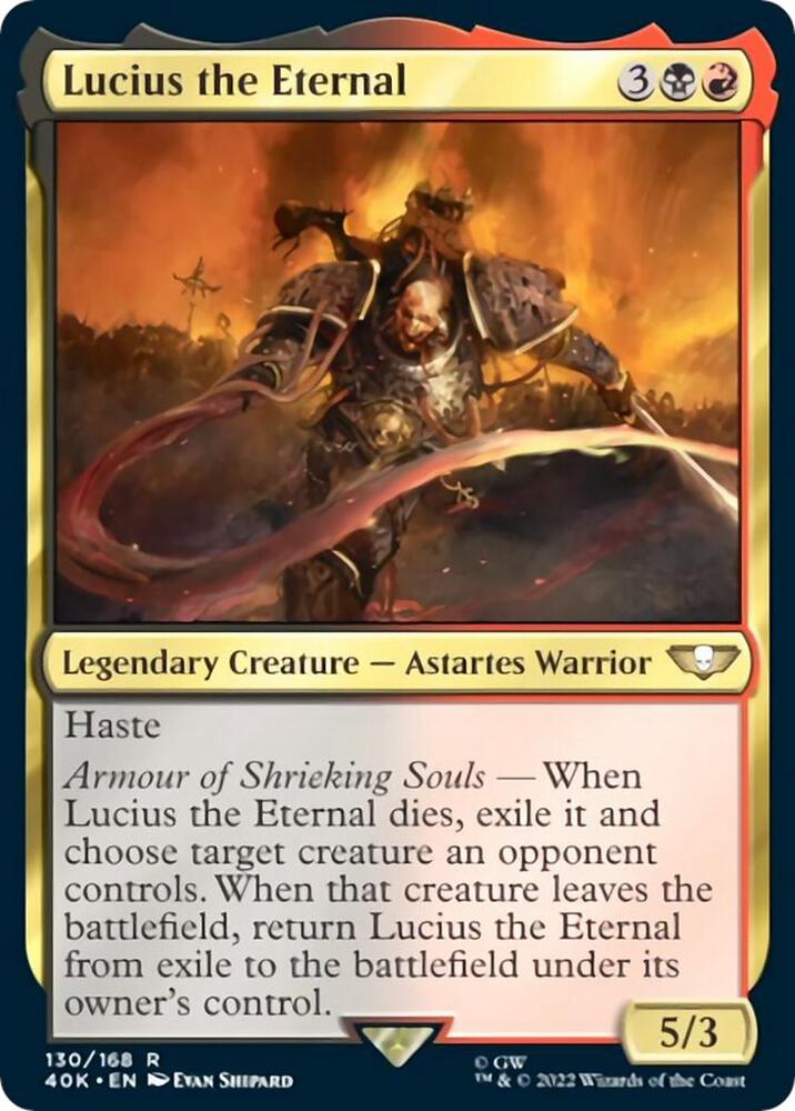 Lucius the Eternal (130) [Warhammer 40,000 Commander]