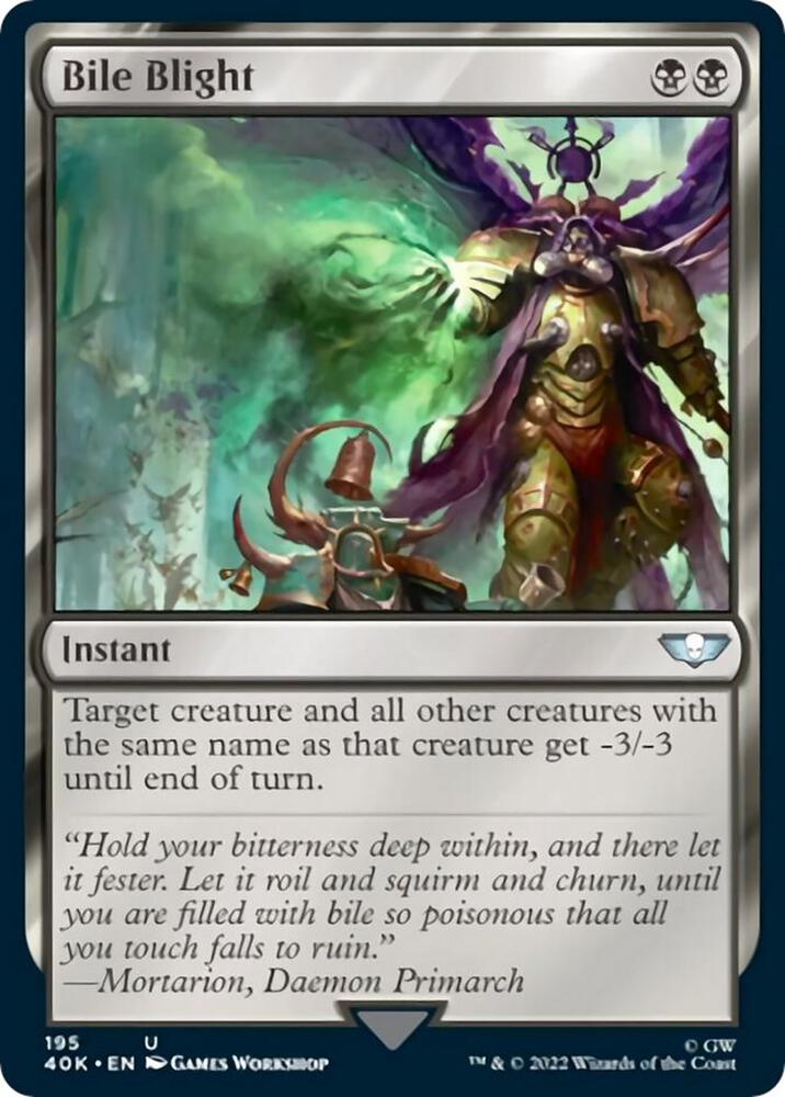 Bile Blight (Surge Foil) (195) [Warhammer 40,000 Commander]