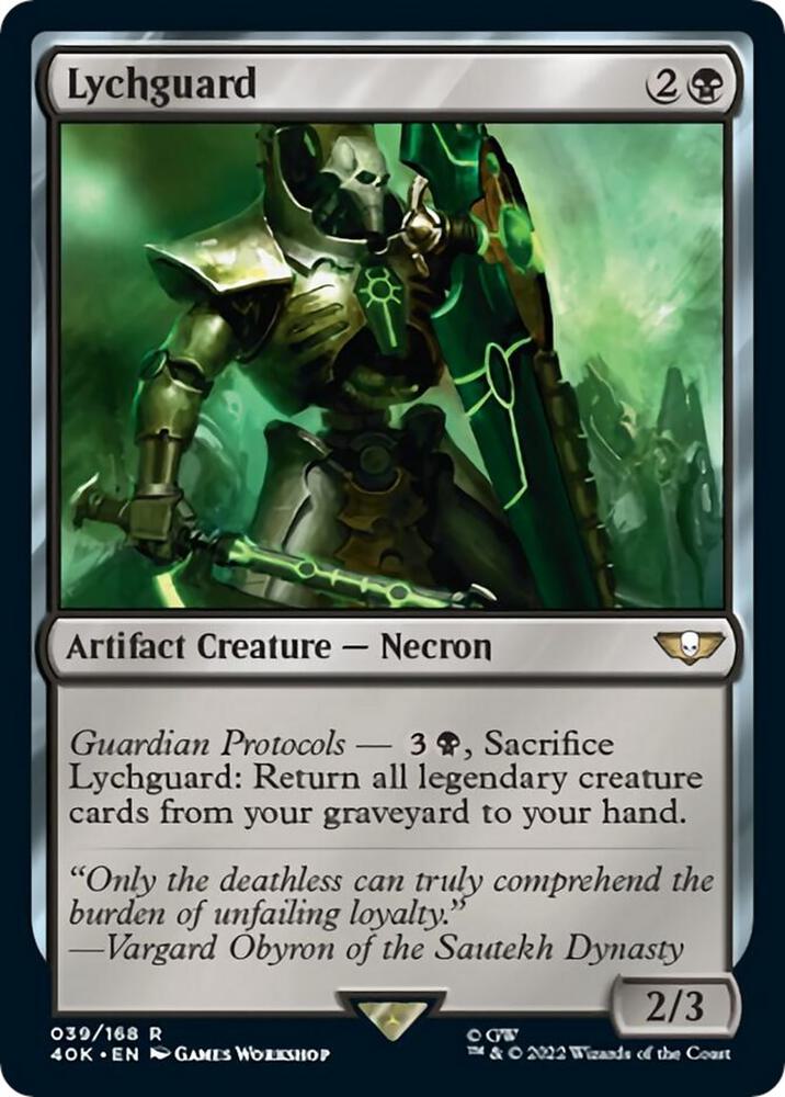 Lychguard (39) [Warhammer 40,000 Commander]