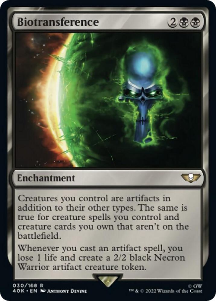 Biotransference (Surge Foil) (30) [Warhammer 40,000 Commander]