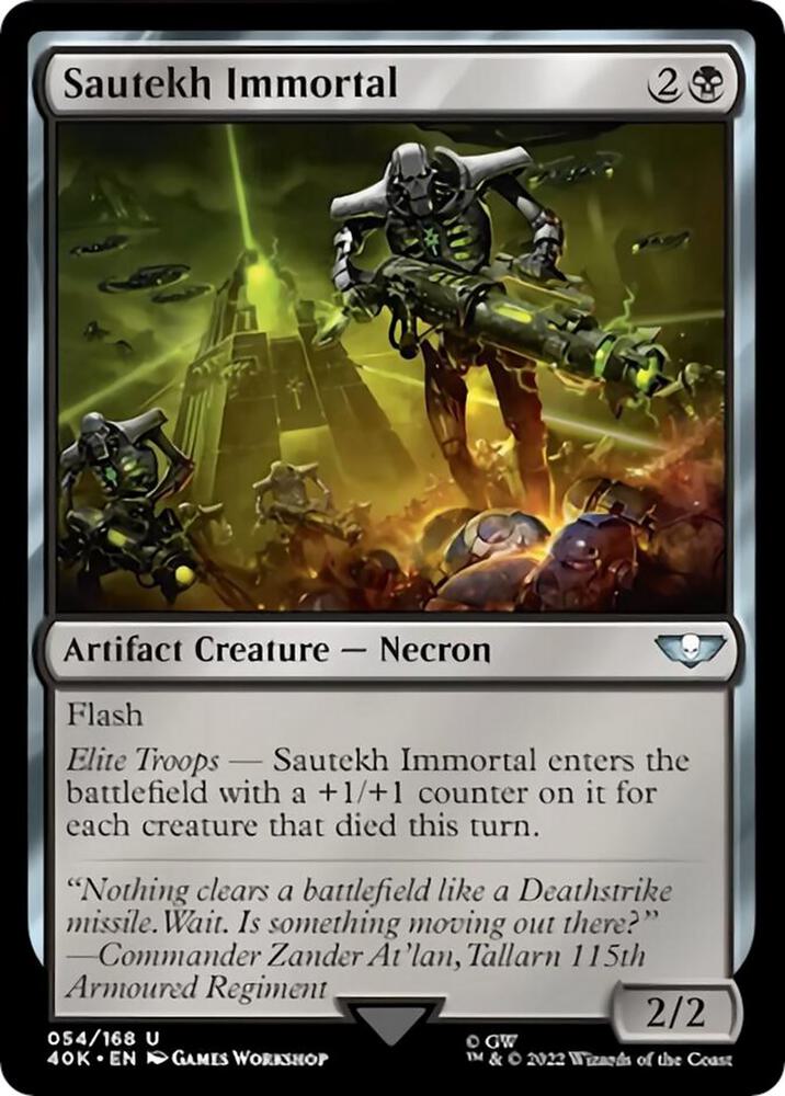 Sautekh Immortal (54) [Warhammer 40,000 Commander]