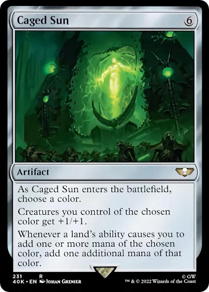 Caged Sun (231) [Warhammer 40,000 Commander]
