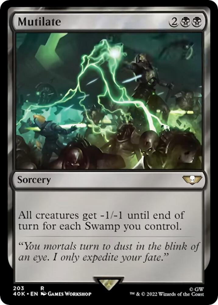 Mutilate (203) [Warhammer 40,000 Commander]