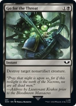 Go for the Throat (201) [Warhammer 40,000 Commander]
