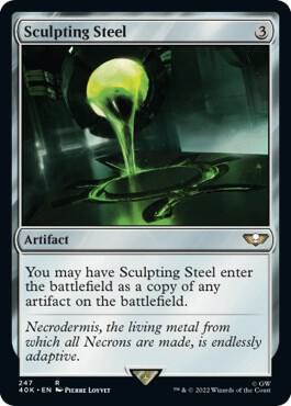 Sculpting Steel (247) [Warhammer 40,000 Commander]