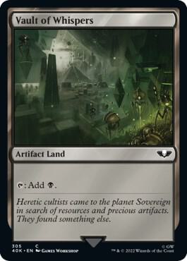 Vault of Whispers (305) [Warhammer 40,000 Commander]