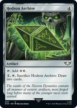 Hedron Archive (Surge Foil) (240) [Warhammer 40,000 Commander]