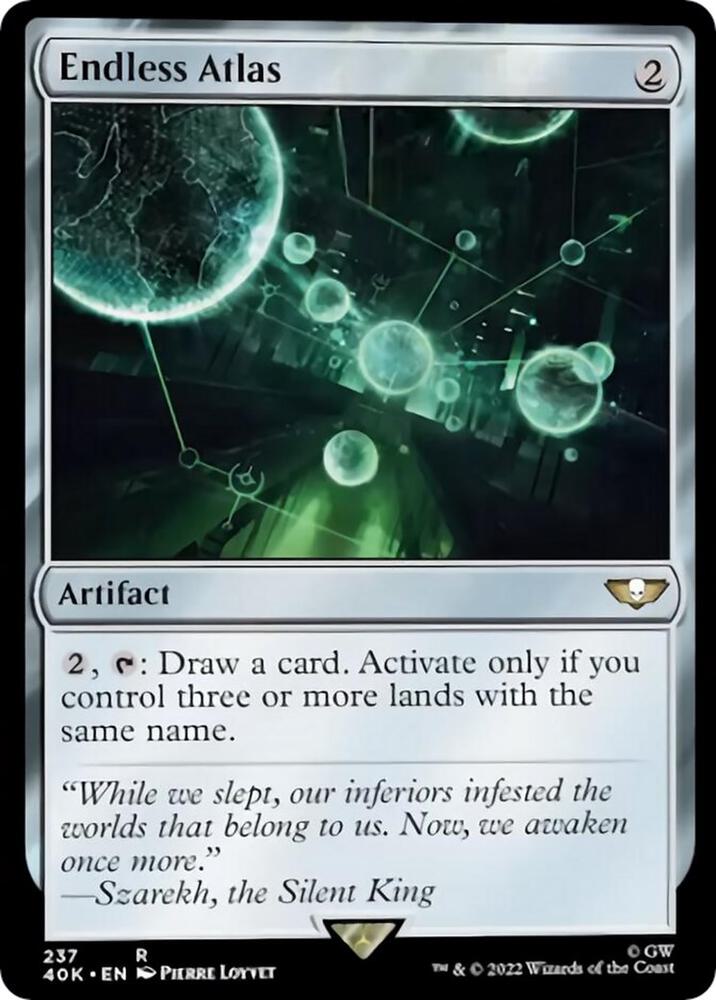 Endless Atlas (Surge Foil) (237) [Warhammer 40,000 Commander]