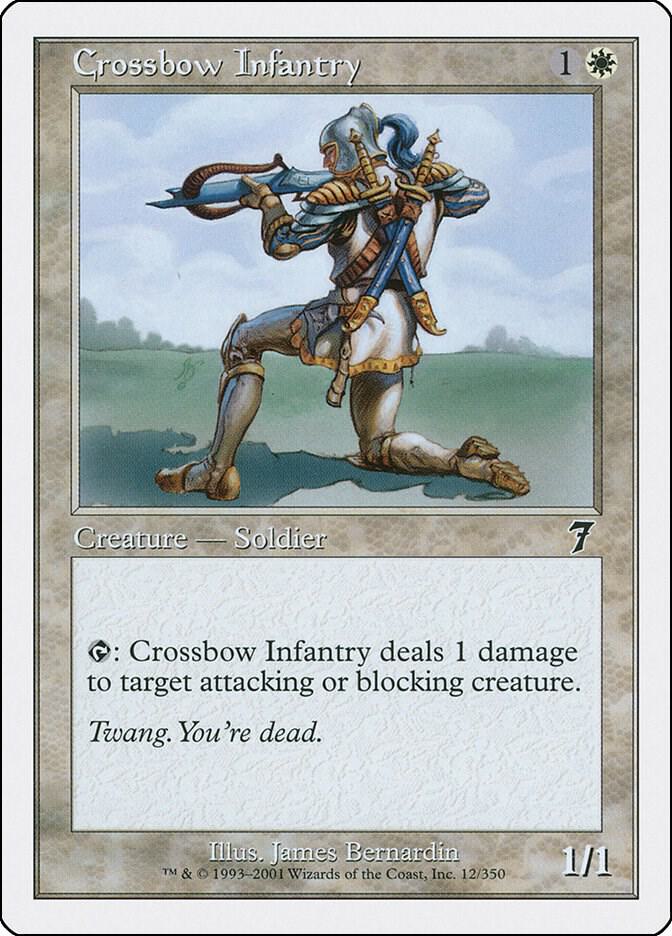 Crossbow Infantry (12) [Seventh Edition]