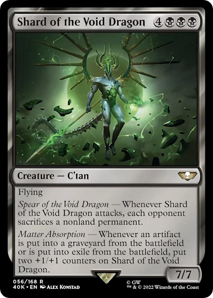 Shard of the Void Dragon (Surge Foil) (56) [Warhammer 40,000 Commander]