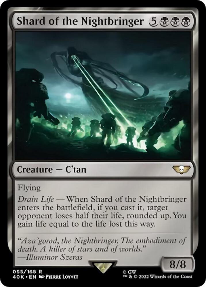 Shard of the Nightbringer (Surge Foil) (55) [Warhammer 40,000 Commander]