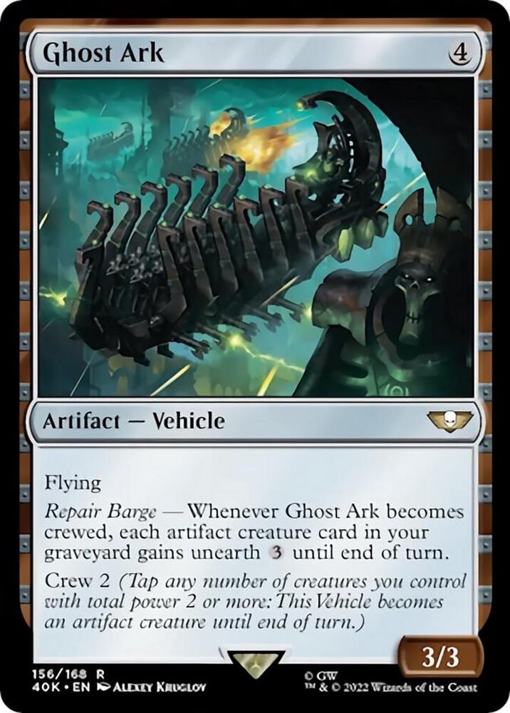 Ghost Ark (Surge Foil) (156) [Warhammer 40,000 Commander]