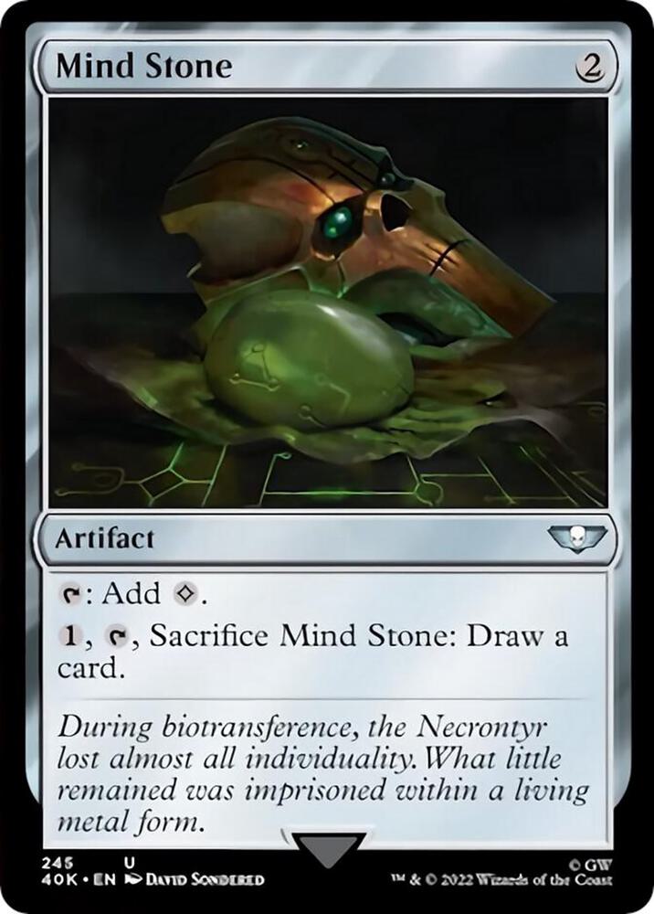 Mind Stone (245) (Surge Foil) [Warhammer 40,000 Commander]