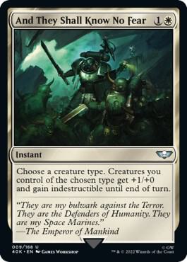 And They Shall Know No Fear (9) [Warhammer 40,000 Commander]