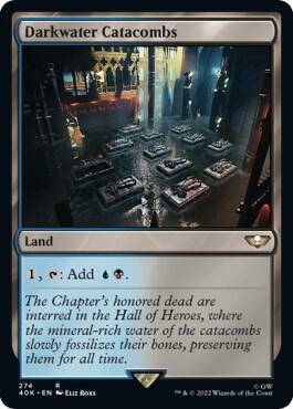 Darkwater Catacombs (274) [Warhammer 40,000 Commander]