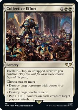 Collective Effort (183) [Warhammer 40,000 Commander]