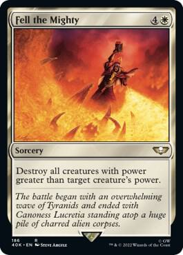Fell the Mighty (186) [Warhammer 40,000 Commander]