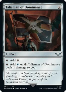 Talisman of Dominance (254) [Warhammer 40,000 Commander]