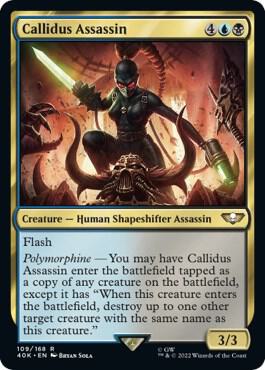 Callidus Assassin (109) [Warhammer 40,000 Commander]