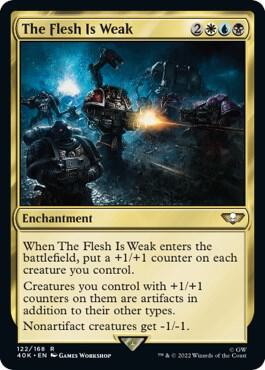 The Flesh Is Weak (122) [Warhammer 40,000 Commander]