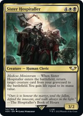 Sister Hospitaller (141) [Warhammer 40,000 Commander]