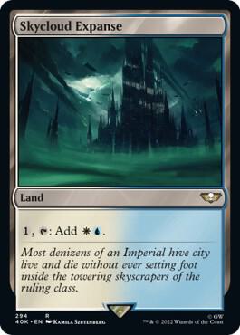 Skycloud Expanse (Surge Foil) (294) [Warhammer 40,000 Commander]