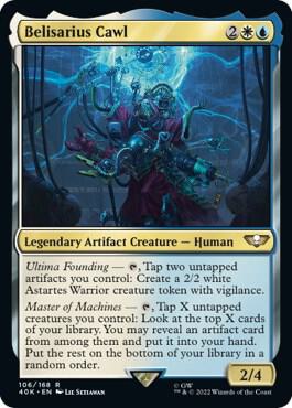 Belisarius Cawl (Surge Foil) (106) [Warhammer 40,000 Commander]