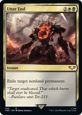 Utter End (Surge Foil) (226) [Warhammer 40,000 Commander]