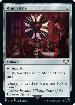 Mind Stone (244) (Surge Foil) [Warhammer 40,000 Commander]