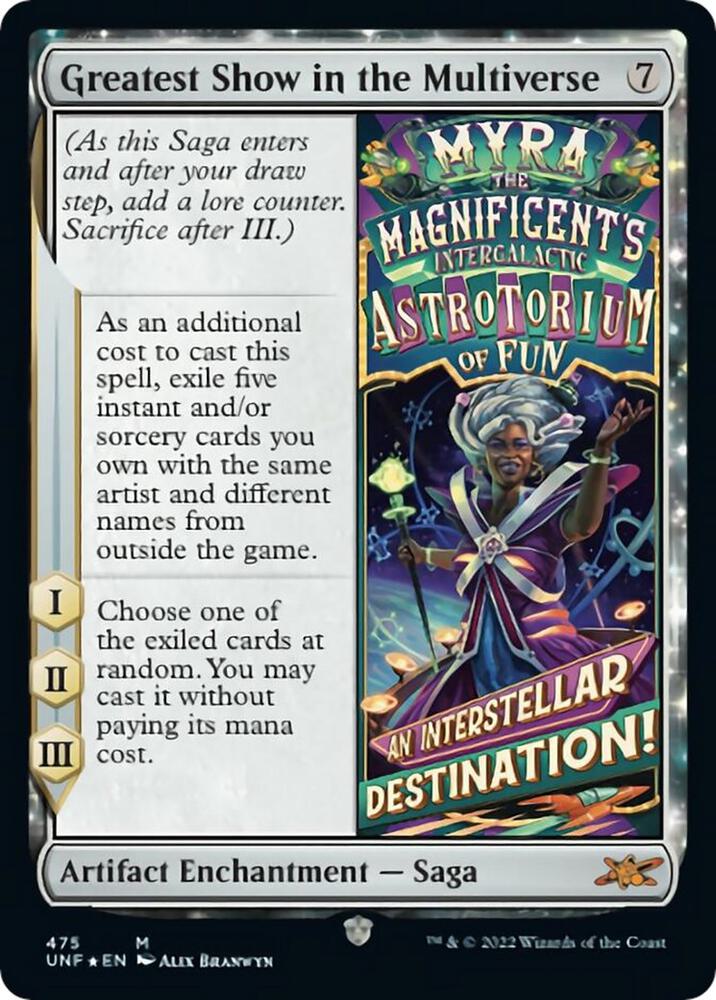 Greatest Show in the Multiverse (189) [Unfinity]