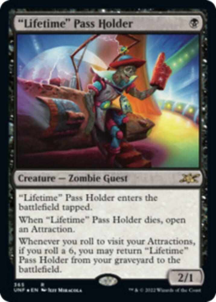 "Lifetime" Pass Holder (79) [Unfinity]