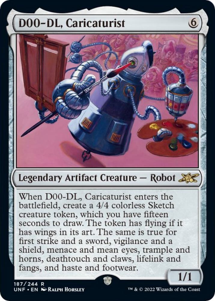 D00-DL, Caricaturist (187) [Unfinity]