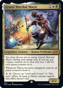 Grand Marshal Macie (Galaxy Foil) (454) [Unfinity]