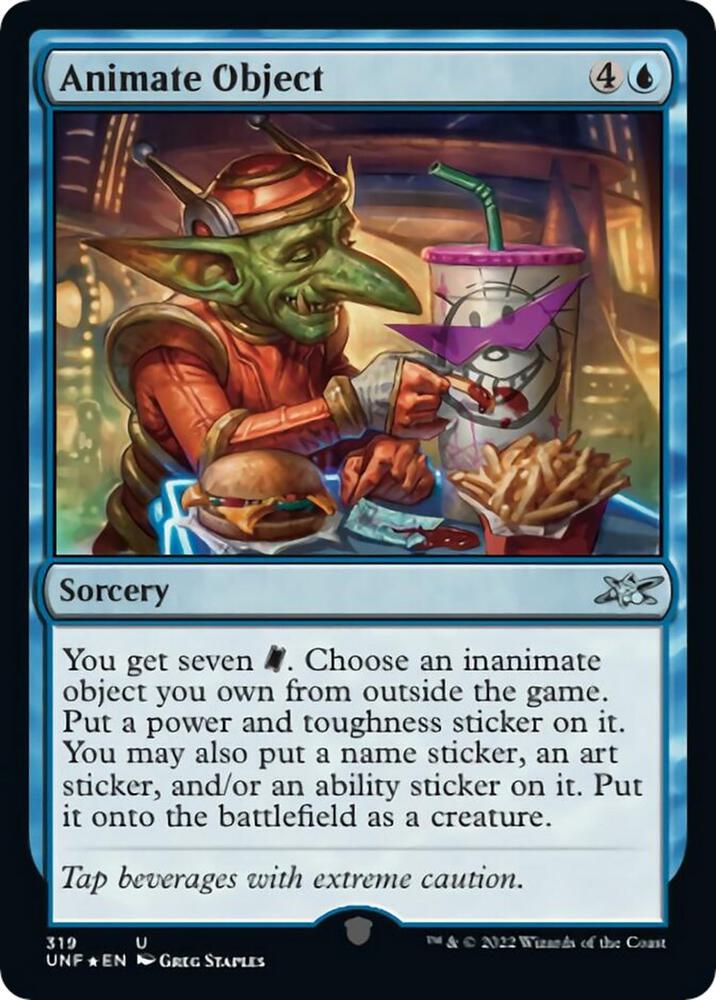 Animate Object (Galaxy Foil) (319) [Unfinity]