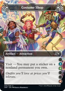 Costume Shop (2-3-6) (206) [Unfinity]