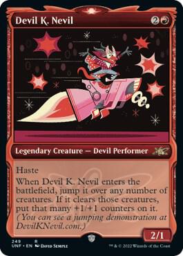 Devil K. Nevil (Showcase) (249) [Unfinity] [Showcase]
