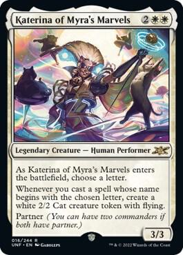 Katerina of Myra's Marvels (16) [Unfinity]