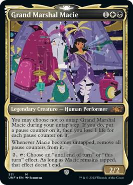 Grand Marshal Macie (Showcase) (Galaxy Foil) (511) [Unfinity] [Showcase]
