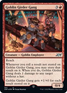 Goblin Girder Gang (Galaxy Foil) (397) [Unfinity]