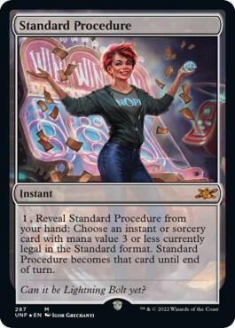 Standard Procedure (Galaxy Foil) (287) [Unfinity]