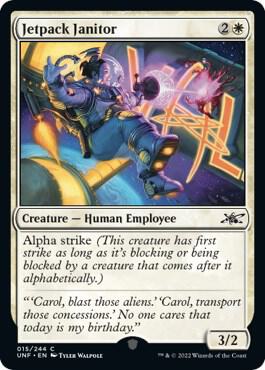 Jetpack Janitor (15) [Unfinity]