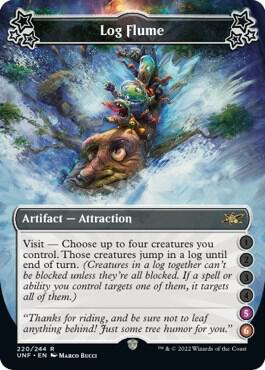 Log Flume (5-6) (220) [Unfinity]