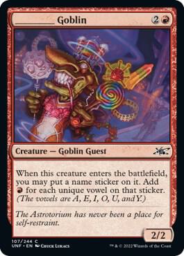 _____ Goblin (107) [Unfinity]
