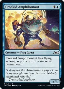 Croakid Amphibonaut (43) [Unfinity]