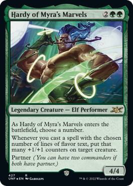 Hardy of Myra's Marvels (Galaxy Foil) (427) [Unfinity]