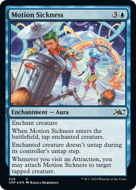 Motion Sickness (Galaxy Foil) (339) [Unfinity]