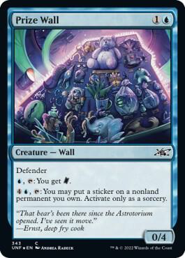 Prize Wall (Galaxy Foil) (343) [Unfinity]